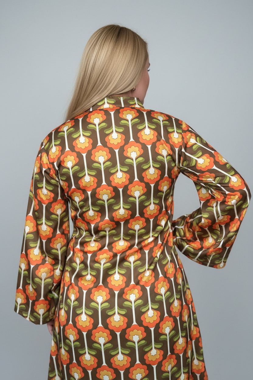 Cradle of Love Woman Retro Tulip Dress