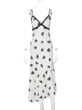 Vestido de Baile Maxi Chic Chictar 2026 con estampado floral con escote en V sin espalda Bodycon Maxi Vestido de Graduación Primavera Verano Ropa de Mujer Festival de Fiesta de Cumpleaños