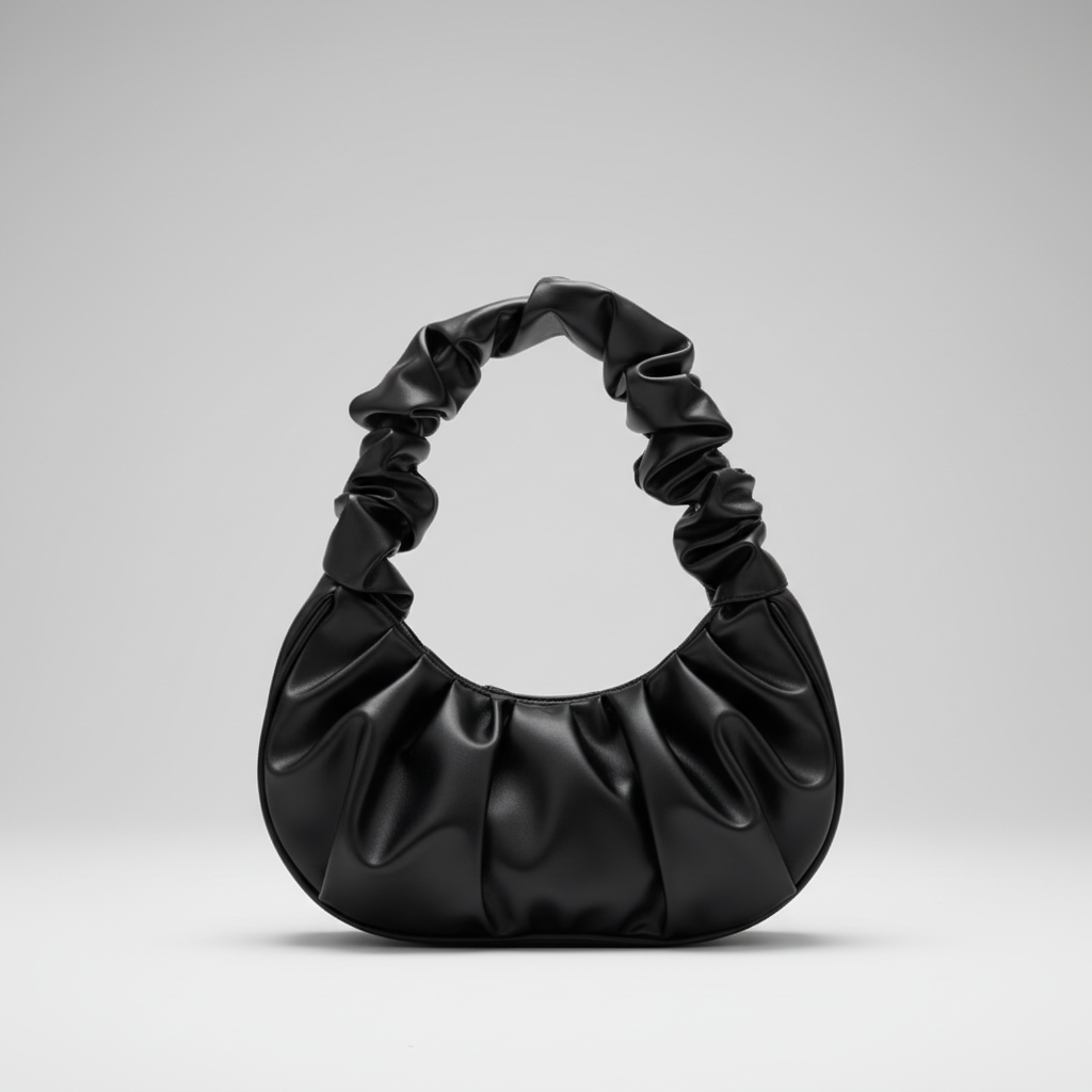 Bolsas de LD by manija plisadas de moda para mujer, bolsas PU Cloud, bolsa de ocio para axilas, bolsas de hombro de compra, bolso de mano para mujer.