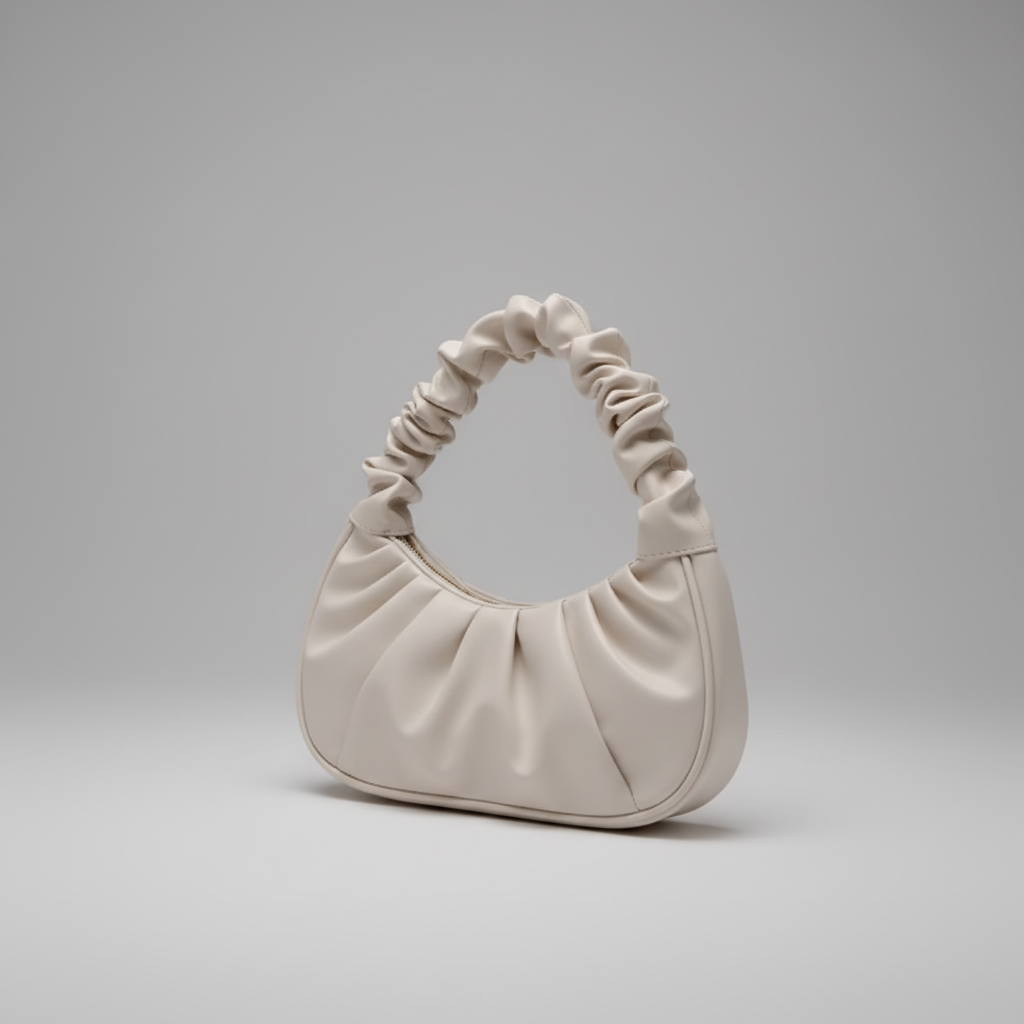 Bolsas de LD by manija plisadas de moda para mujer, bolsas PU Cloud, bolsa de ocio para axilas, bolsas de hombro de compra, bolso de mano para mujer.