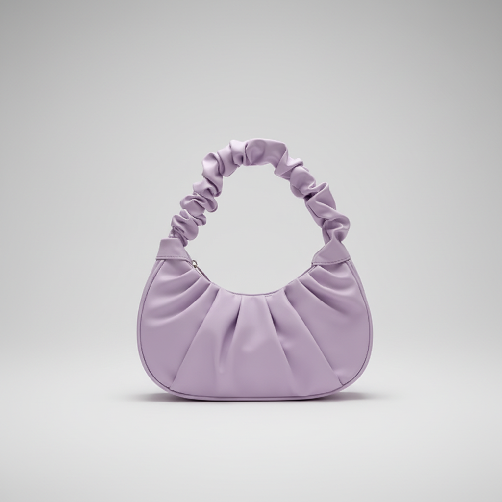 Bolsas de LD by manija plisadas de moda para mujer, bolsas PU Cloud, bolsa de ocio para axilas, bolsas de hombro de compra, bolso de mano para mujer.