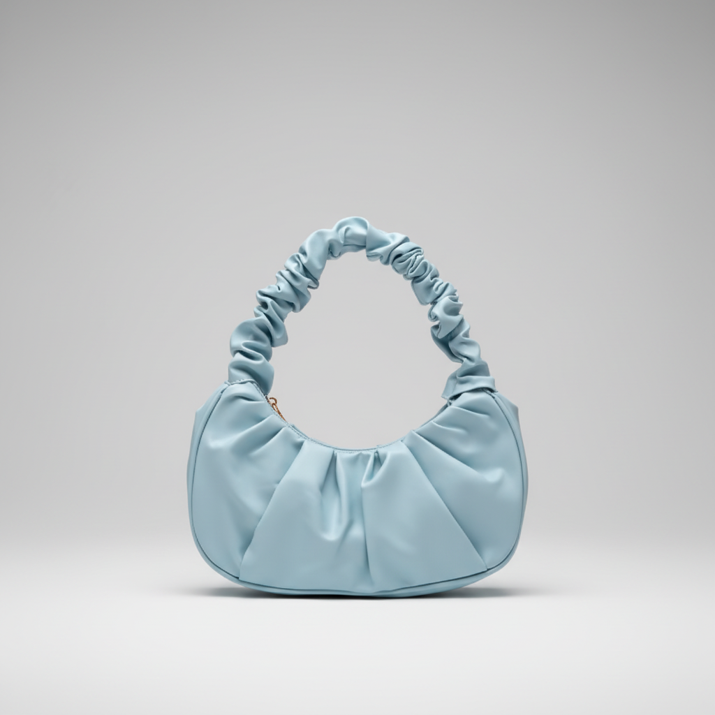 Bolsas de LD by manija plisadas de moda para mujer, bolsas PU Cloud, bolsa de ocio para axilas, bolsas de hombro de compra, bolso de mano para mujer.