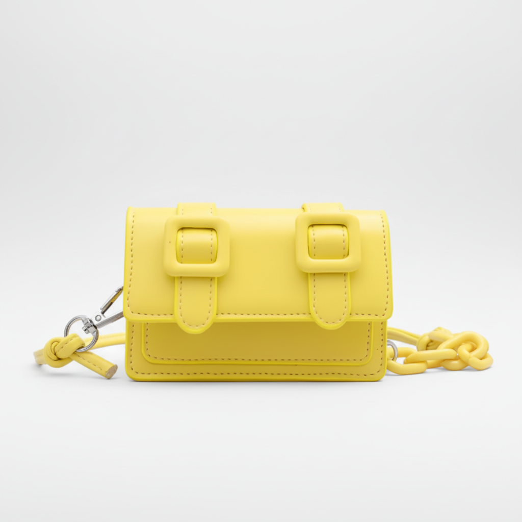 Bolsos Verona Mini de colores caramelos, bolso mini de cuero para mujer.
