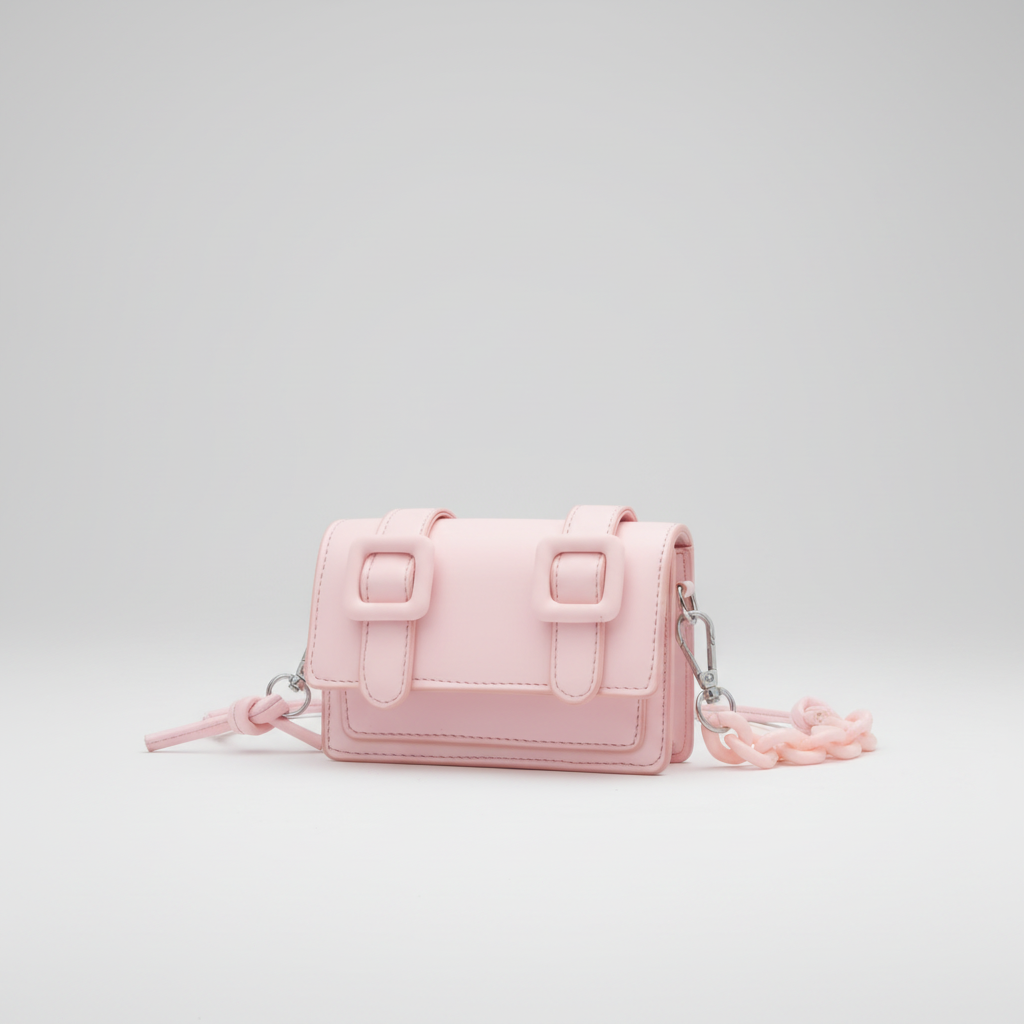 Bolsos Verona Mini de colores caramelos, bolso mini de cuero para mujer.