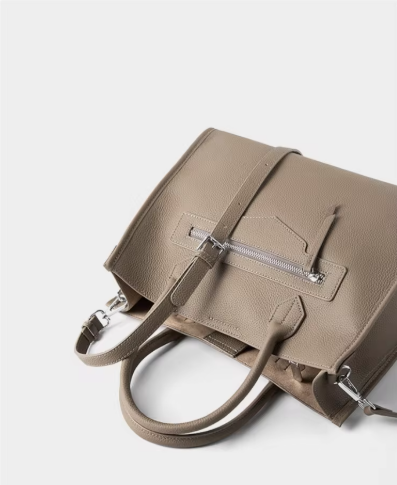 Siena Classic Bolso Tote grande de cuero genuino para mujer con capacidad para transportar, Bolsa de Oficina de Alta Calidad, para Compras
