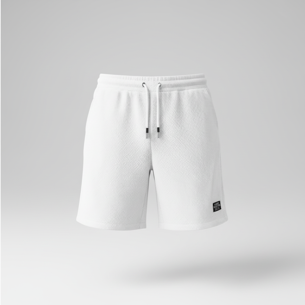 Pantalon Jogger Essential Blanco, Shorts para hombre ,pantalones casuales ,playeros y deportivos