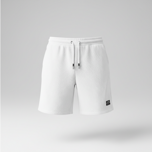 Pantalon Jogger Essential Blanco, Shorts para hombre ,pantalones casuales ,playeros y deportivos