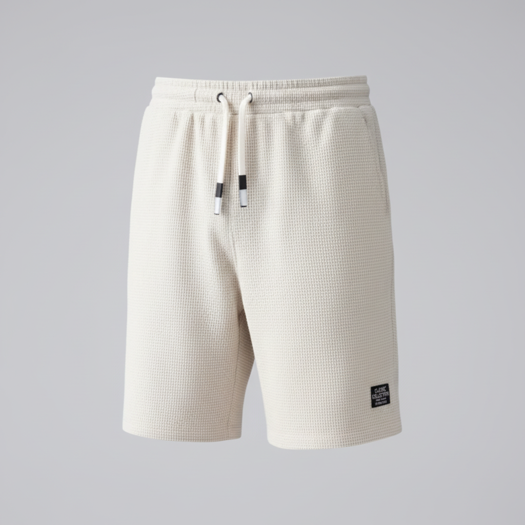 Pantalon Jogger Essential Blanco, Shorts para hombre ,pantalones casuales ,playeros y deportivos