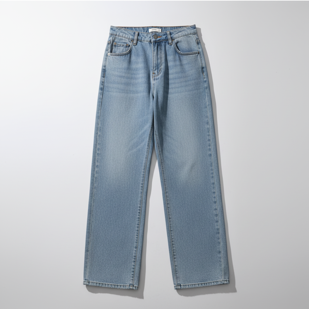 Jeans Oversize Graphite,diseño estilo baggy con acabado desgastado que aporta una apariencia autentica