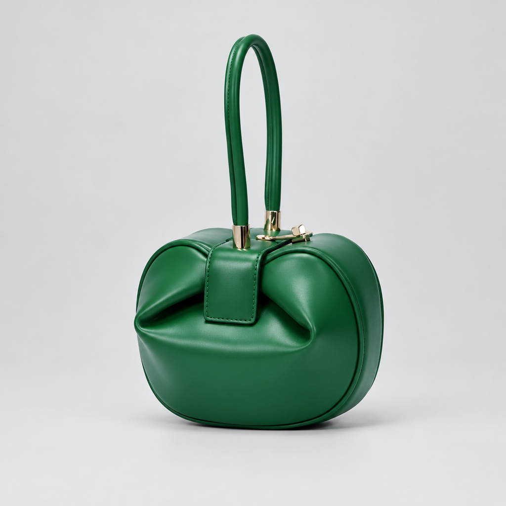 Bolso Escultural Eloise Pequeña Bolsa de Empanadillas de Cuero Genuino para mujeres Elegante bolso de nube de vaca Bolsos para fiestas de noche Bolsos de lujo