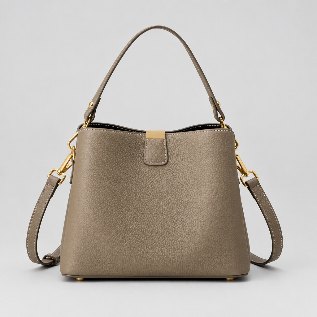 Bolso Elise de mujer 100% cuero genuino Bolso de hombro versátil de diseñador de lujo Bandolera para mujeres para desplazamientos Bolsa de mano femenina