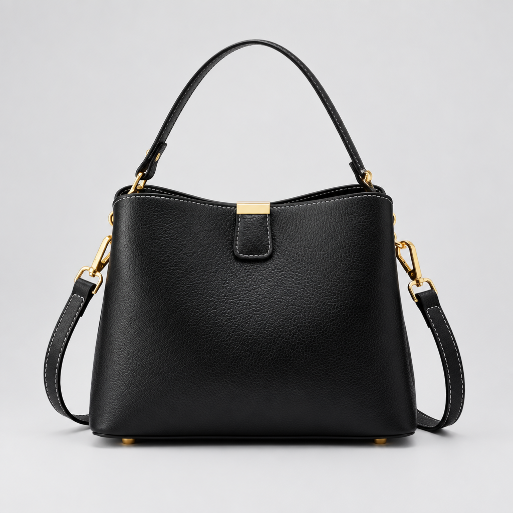 Bolso Elise de mujer 100% cuero genuino Bolso de hombro versátil de diseñador de lujo Bandolera para mujeres para desplazamientos Bolsa de mano femenina