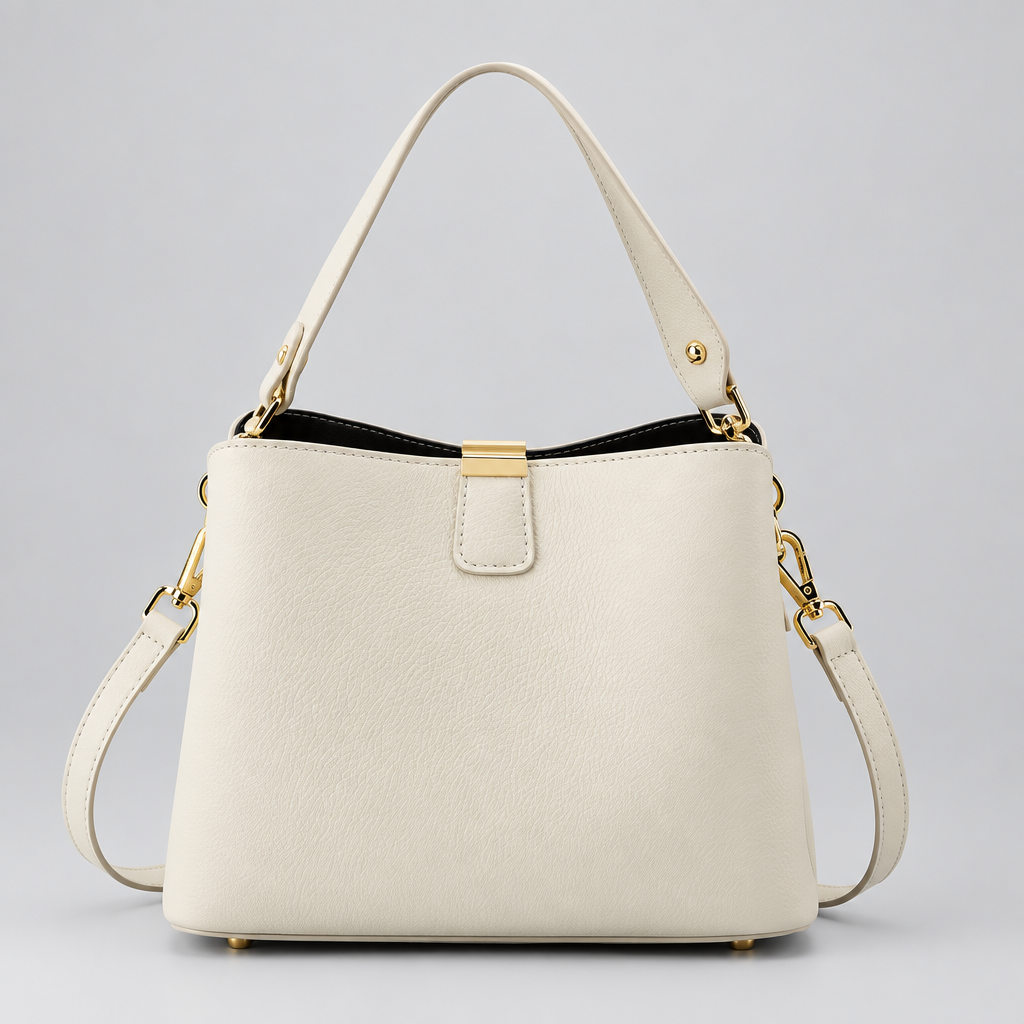 Bolso Elise de mujer 100% cuero genuino Bolso de hombro versátil de diseñador de lujo Bandolera para mujeres para desplazamientos Bolsa de mano femenina