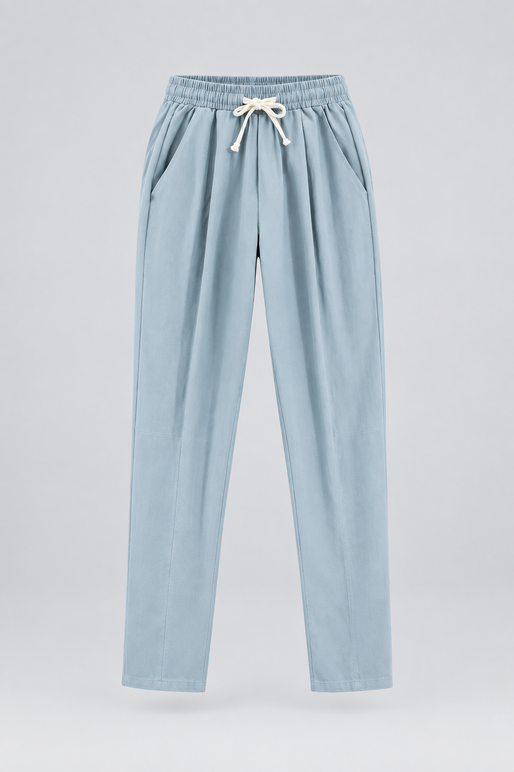 Pantalón Holgado para Hombre con Cintura Elástica y Cordón de Corte Relajado ,Un diseño cómodo y versátil para looks casuales de todos los días, su cordón en la cintura, una opción sencilla para combinar con camisetas y zapatillas.