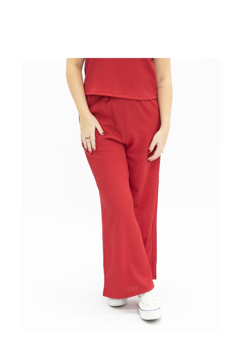 Elisa Earhart Pants, Red
