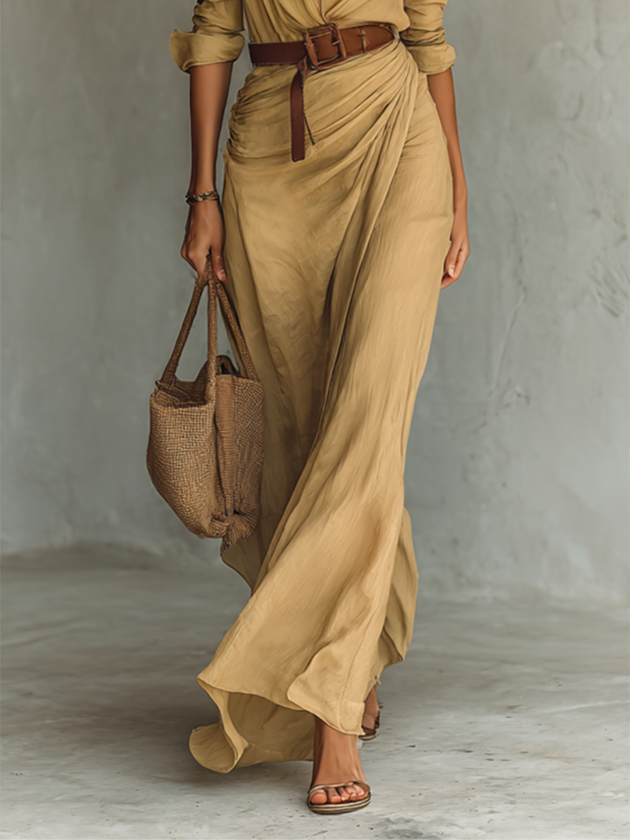 Victoire | Vestido largo relajado
