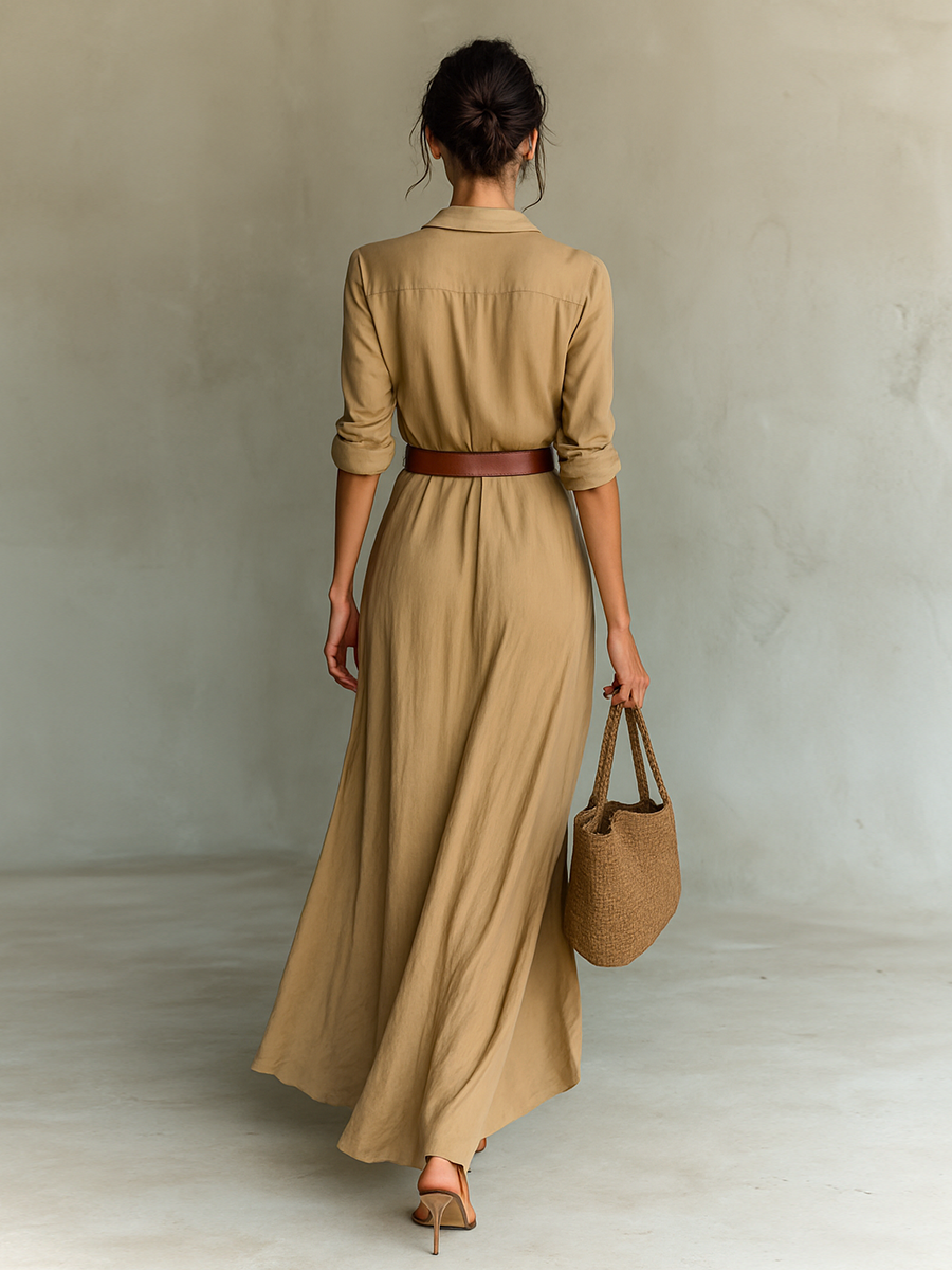 Victoire | Vestido largo relajado