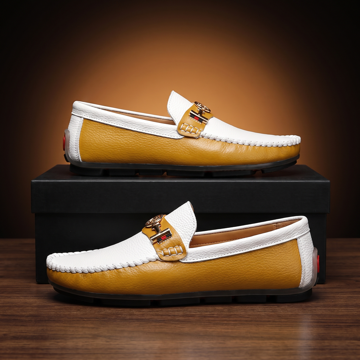 Domino | Mocasines de piel