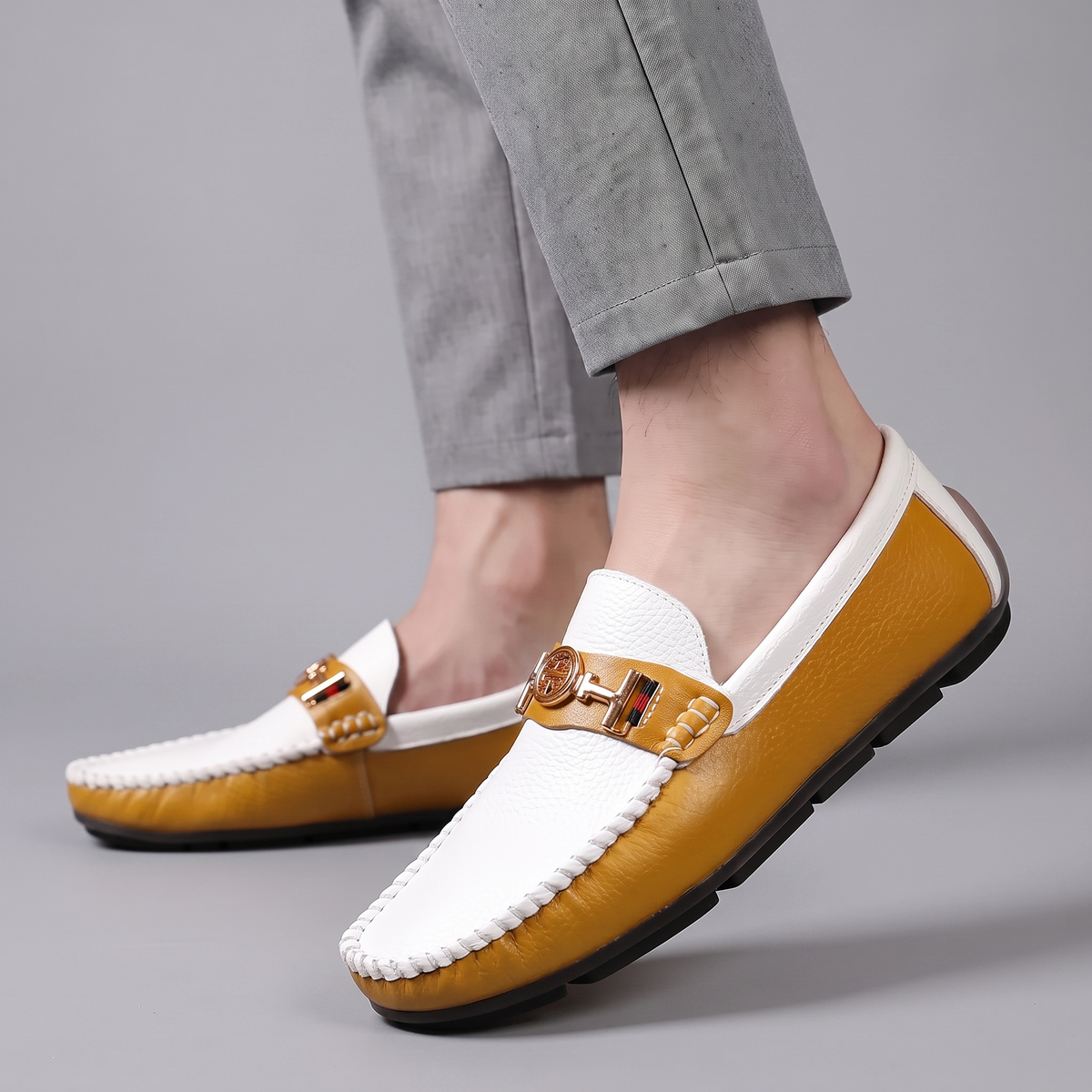 Domino | Mocasines de piel