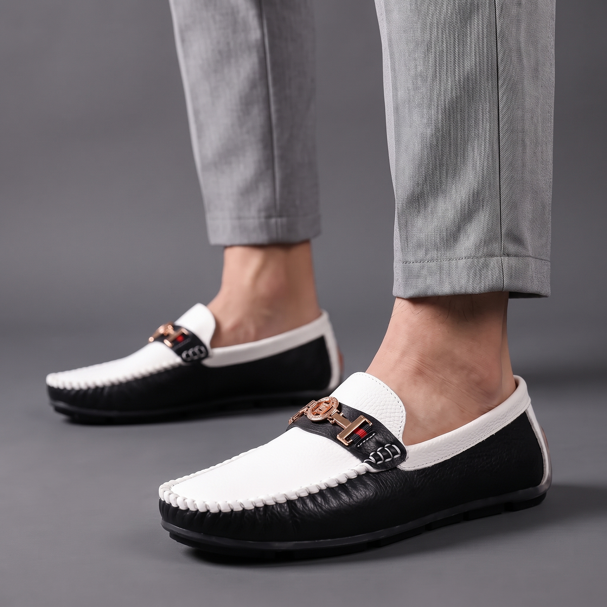 Domino | Mocasines de piel