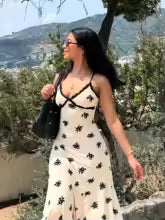 Vestido de Baile Maxi Chic Chictar 2026 con estampado floral con escote en V sin espalda Bodycon Maxi Vestido de Graduación Primavera Verano Ropa de Mujer Festival de Fiesta de Cumpleaños